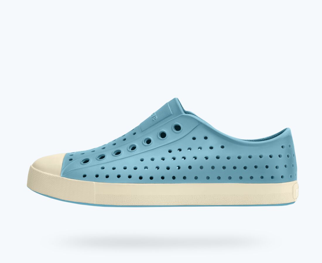 Native Shoes Men's Jefferson - Flux Blue/ Bone White