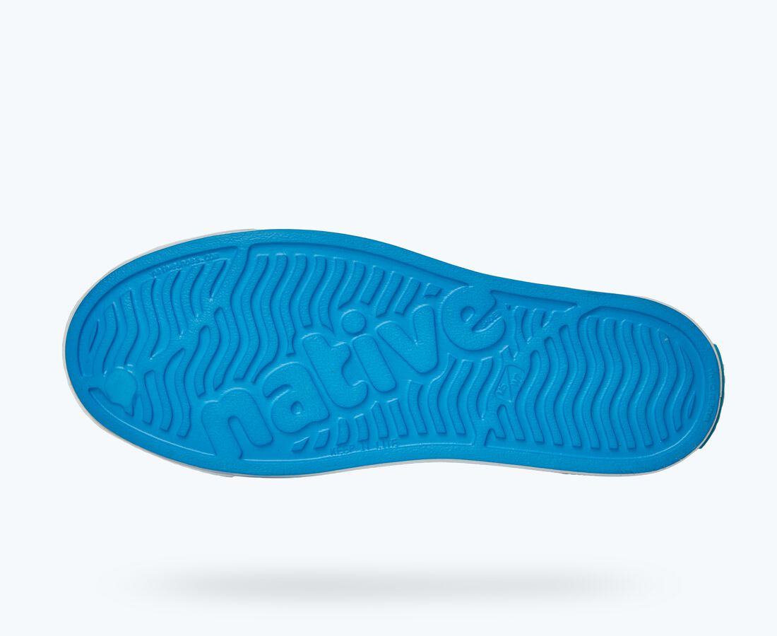 Native Shoes Women's Jefferson Print - Wave Blue/ Shell White/ Nantucket Sails