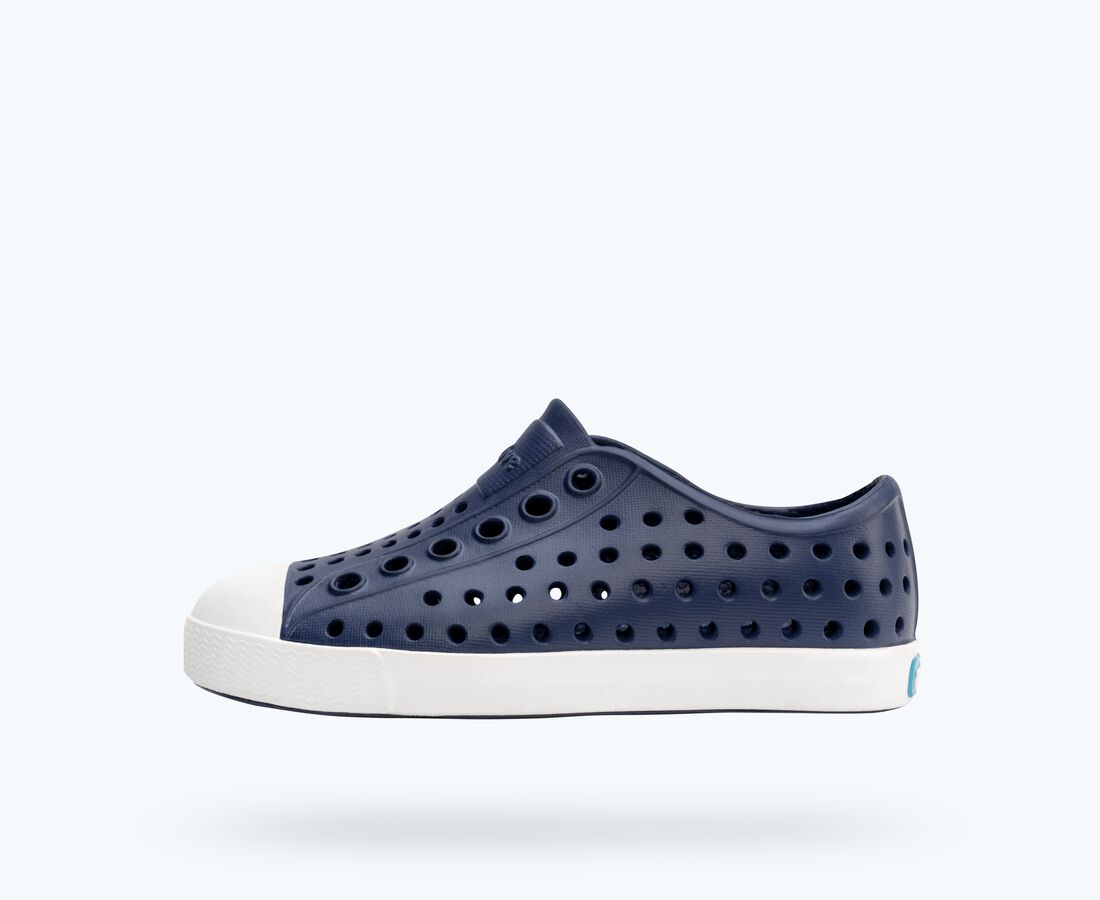 Native Shoes Jefferson Child - Regatta Blue/ Shell White