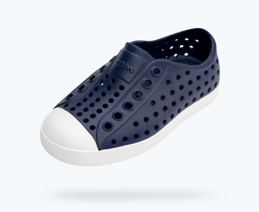 Native Shoes Jefferson Child - Regatta Blue/ Shell White