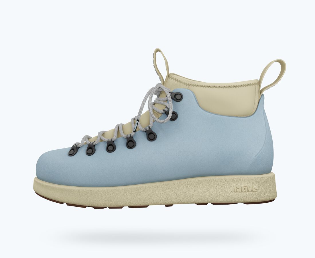 Native Shoes Men's Fitzsimmons Venture - Air Blue/ Tapioca Off White