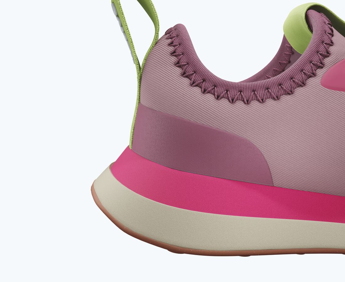 Native Shoes Robbie Dash Child - Balos Pink/ Tapioca Popsicle/ Hazel Brown