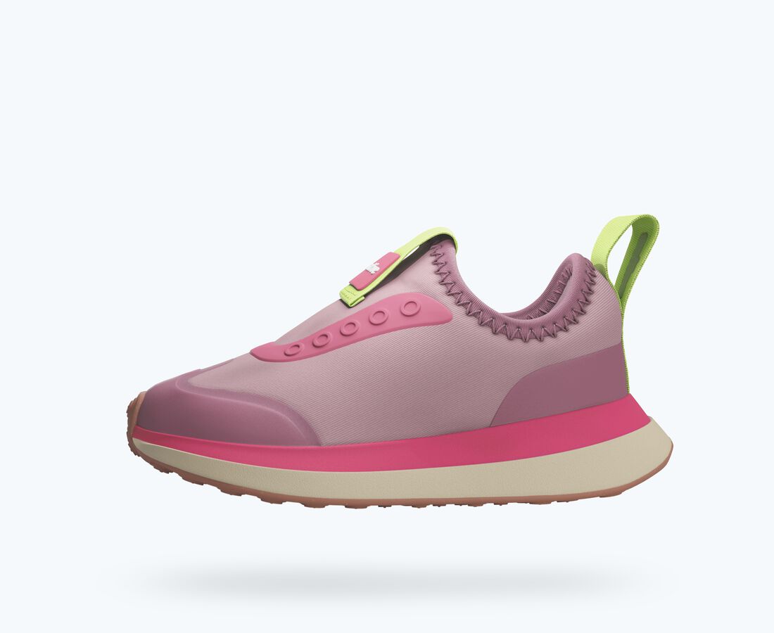 Native Shoes Robbie Dash Child - Balos Pink/ Tapioca Popsicle/ Hazel Brown
