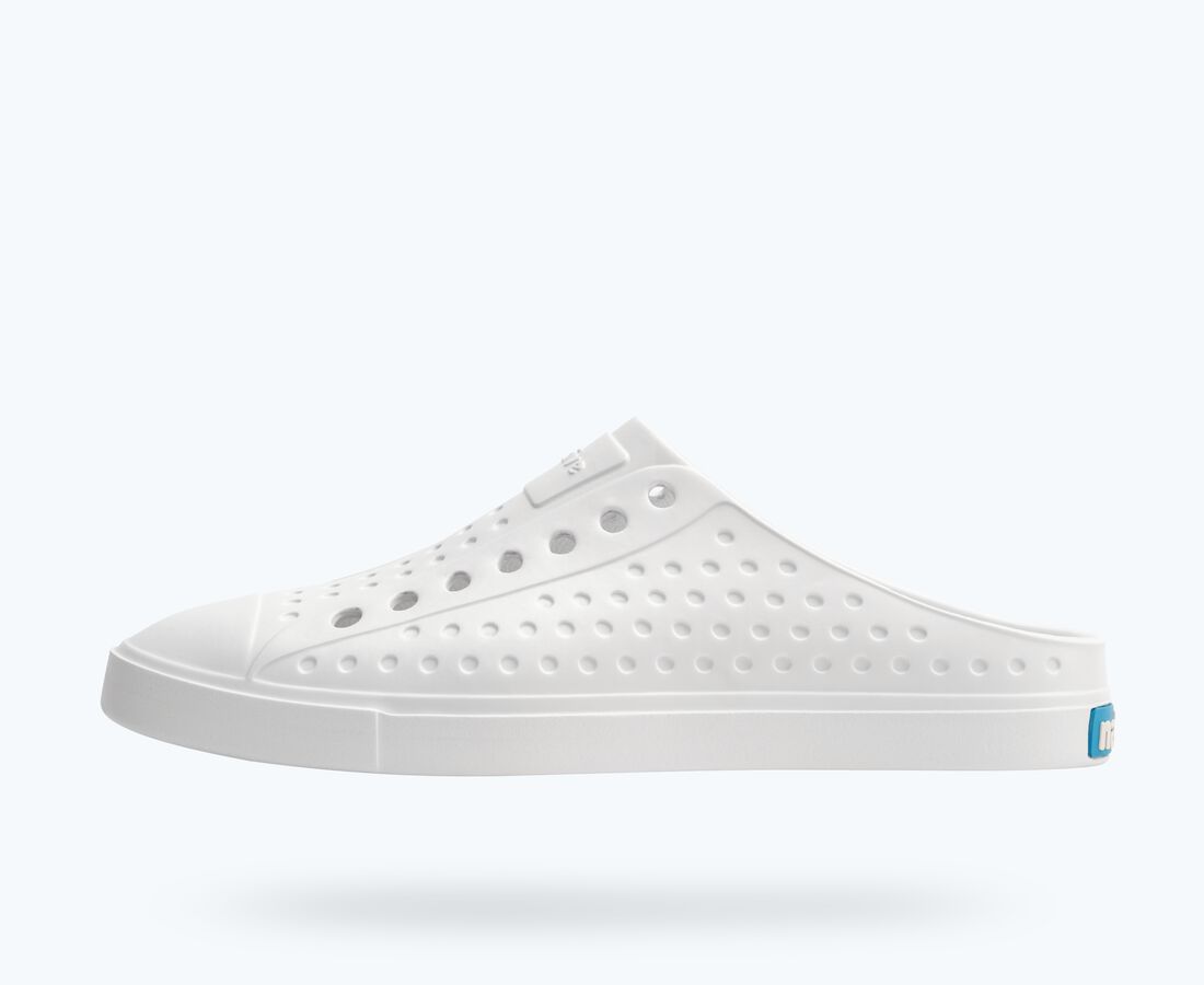 Native Shoes Men's Jefferson Clog Wanderfoam&trade; - Shell White/ Shell White