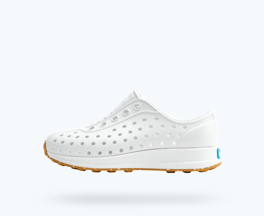 Native Shoes Robbie Child - Shell White/ Shell White/ Mash Speckle Rubber