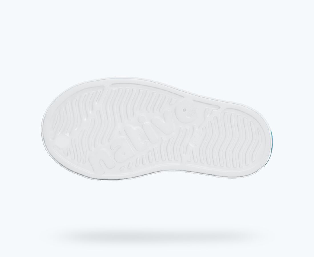 Native Shoes Jefferson Print Child - Shell White/Shell White/ Flux Alpine Dino