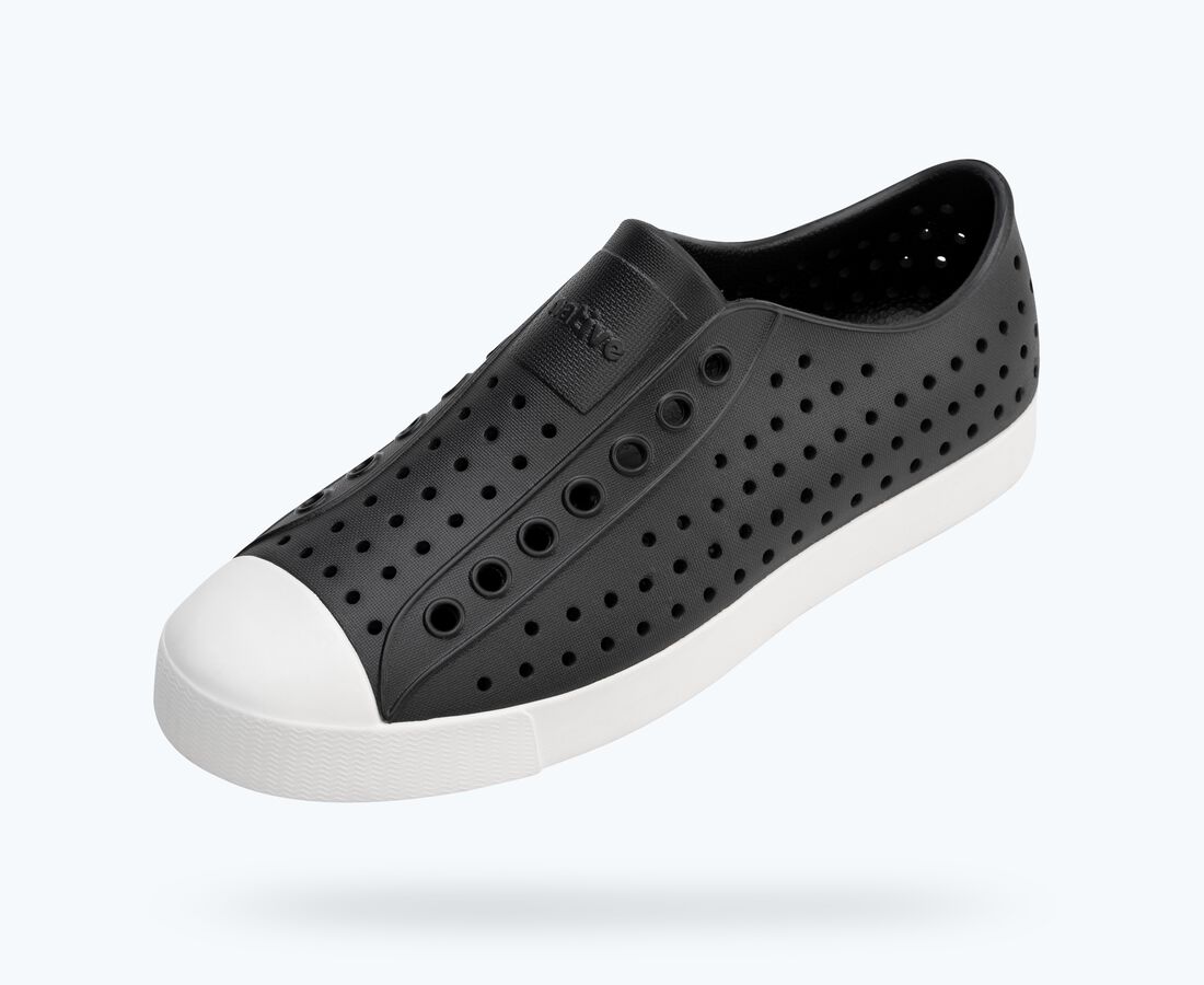 Native Shoes Women's Jefferson - Jiffy Black/ Shell White