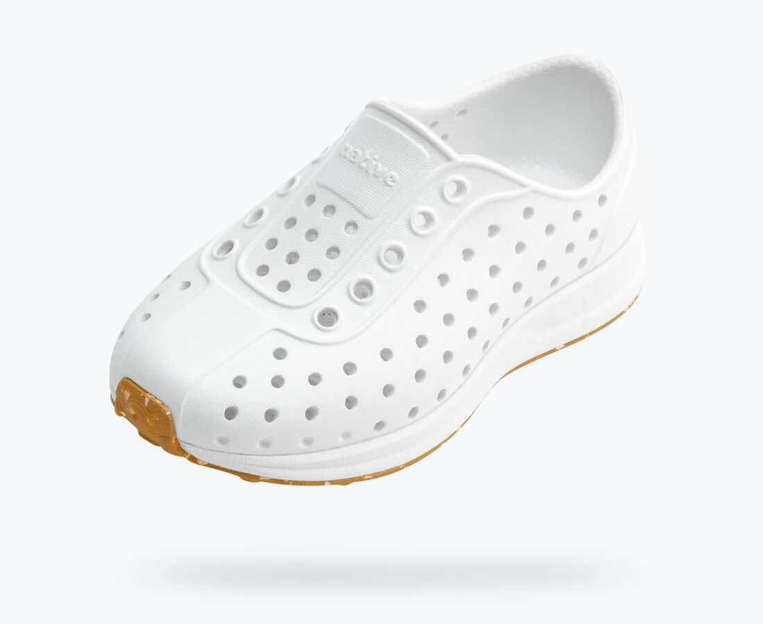 Native Shoes Robbie Child - Shell White/ Shell White/ Mash Speckle Rubber