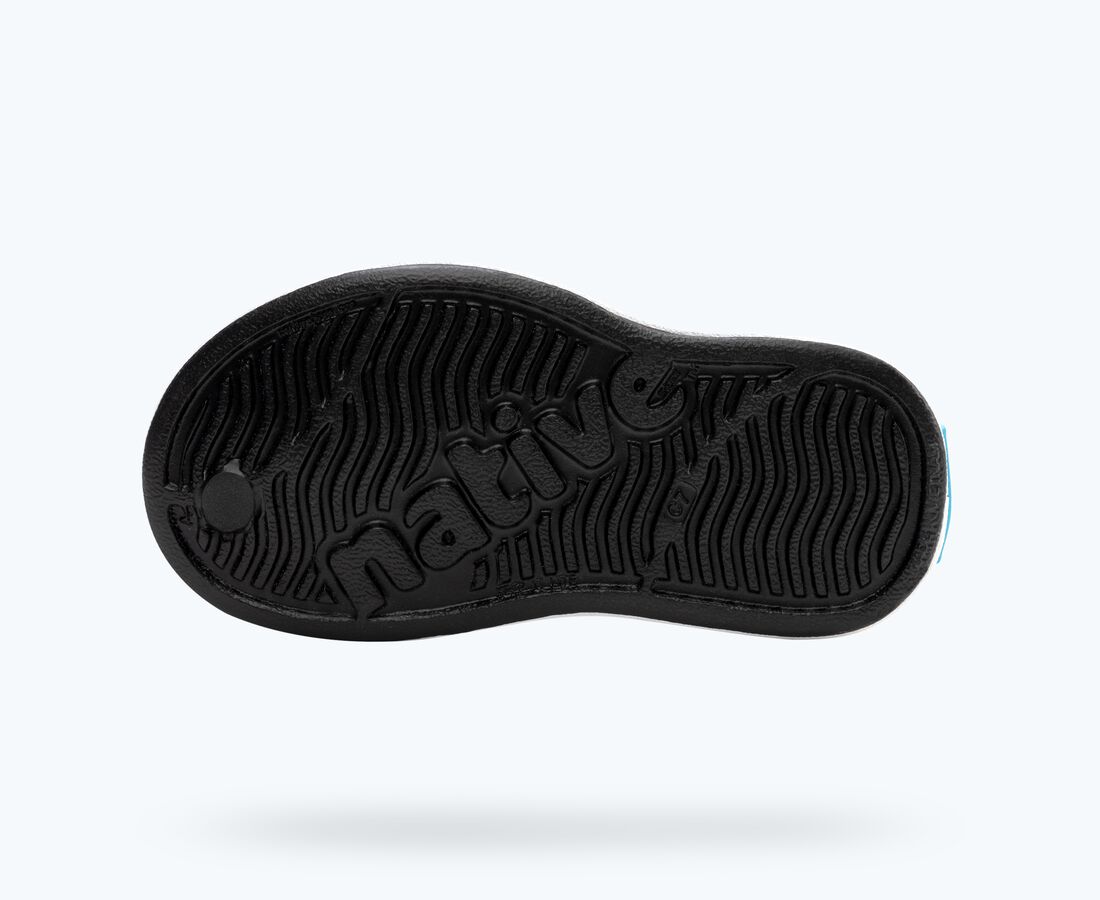 Native Shoes Miles Child - Jiffy Black/ Shell White