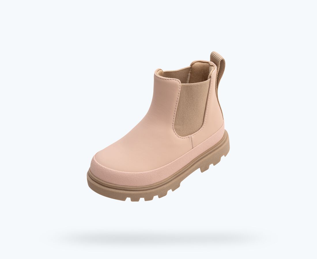 Native Shoes Kensington Chelsea Child - Chameleon Pink/ Flax Tan