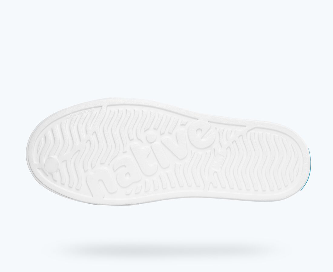 Native Shoes Men's Jefferson Print - Shell White/ Shell White/ Raincoat Sunsmile