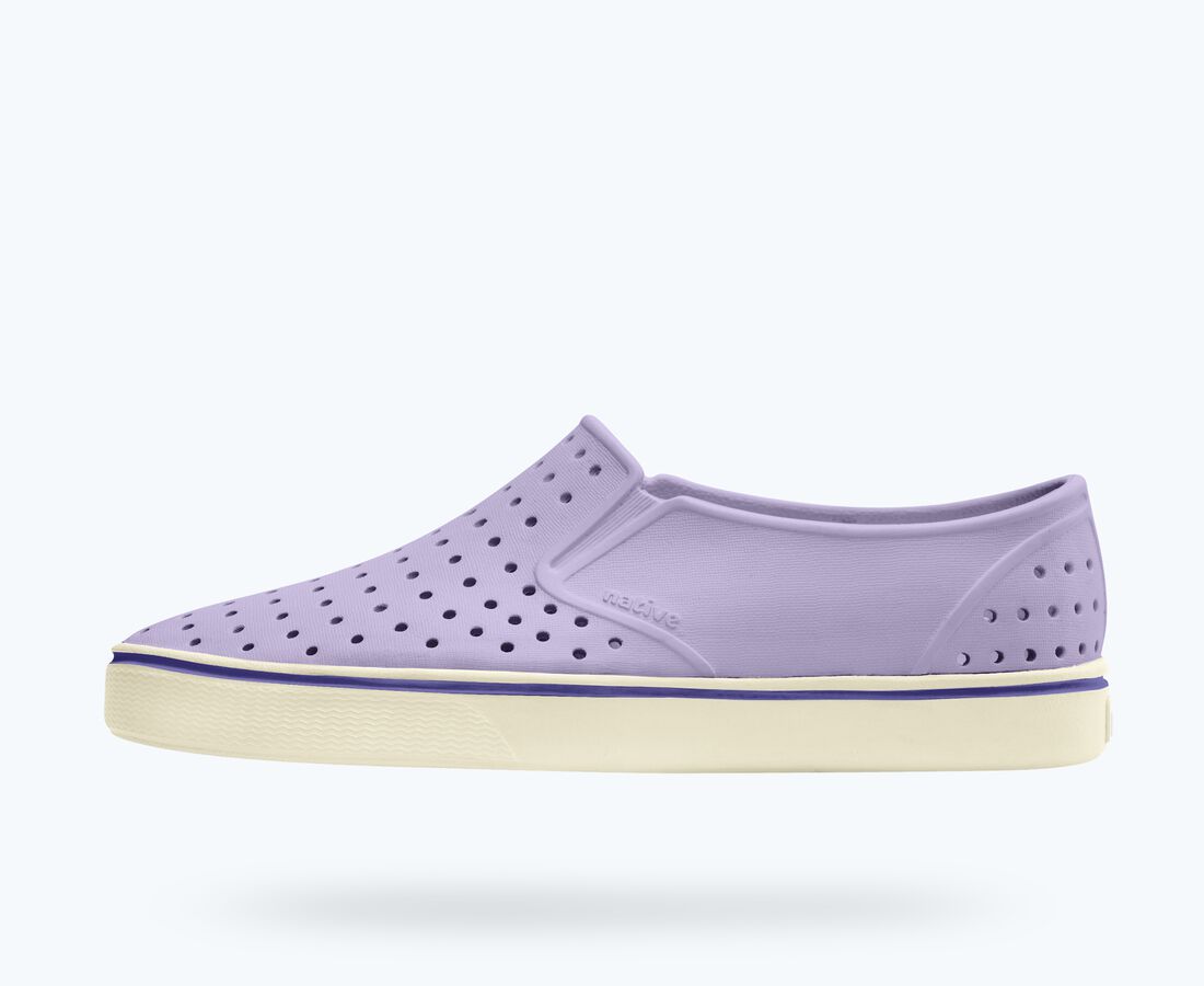 Native Shoes Women's Miles Wanderfoam&trade; - Taro Purple/ Bone White