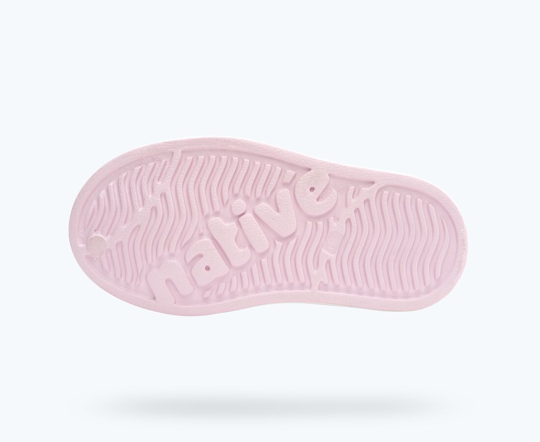 Native Shoes Jefferson Bio-Bling&trade; Child - Barely Pink Bling/ Shell White