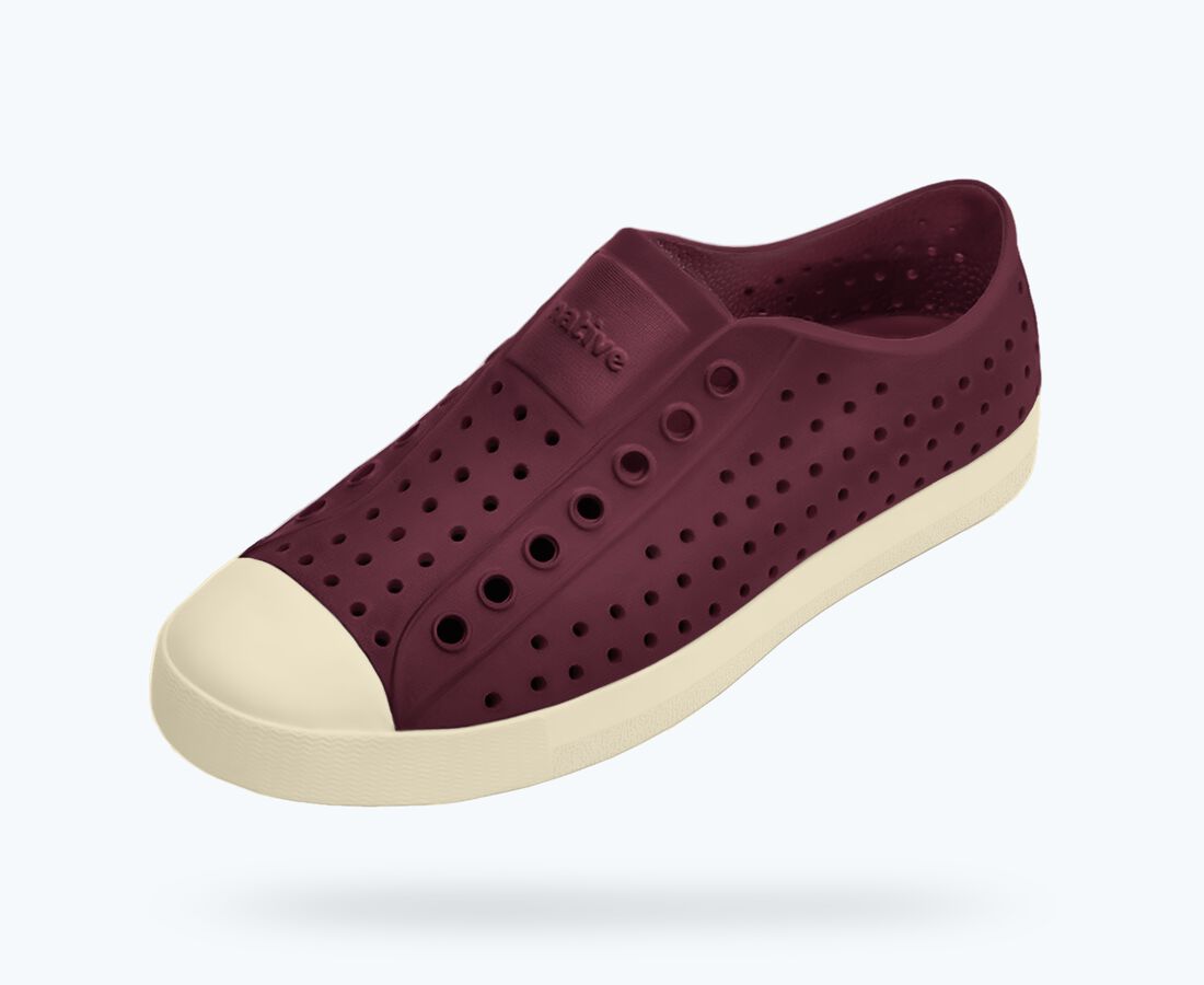 Native Shoes Women's Jefferson - Cavalier Red/ Bone White
