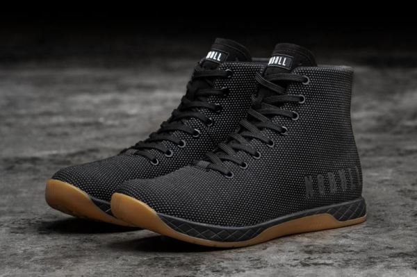 NOBULL MEN'S SHOES HIGH-TOP BLACK GUM TRAINER