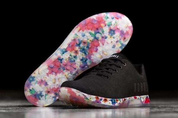 NOBULL MEN'S SHOES BLACK DAISY TRAINER