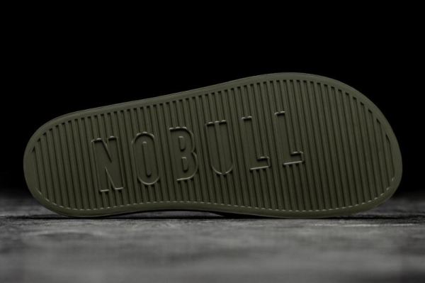 NOBULL MEN'S SHOES BLACK IVY SLIDE