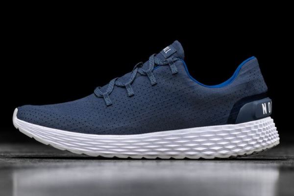 NOBULL MEN'S SHOES NAVY RIPSTOP RUNNER