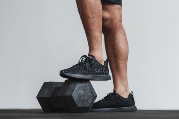 NOBULL MEN'S SHOES BLACK MESH RUNNER