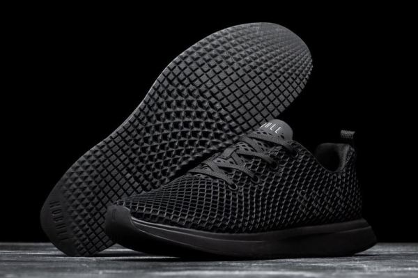 NOBULL MEN'S SHOES BLACK MESH RUNNER