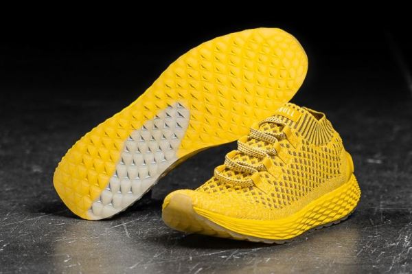 NOBULL MEN'S SHOES LEMON DROP KNIT RUNNER