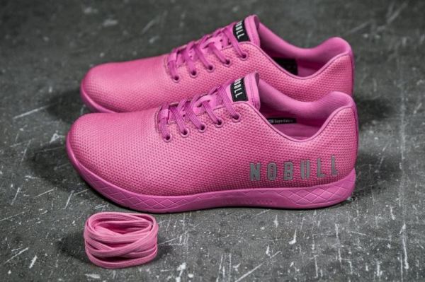 NOBULL MEN'S SHOES BRIGHT PINK TRAINER