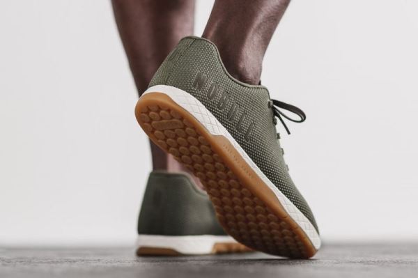 NOBULL MEN'S SHOES ARMY IVORY GUM TRAINER