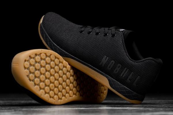 NOBULL MEN'S SHOES BLACK GUM TRAINER