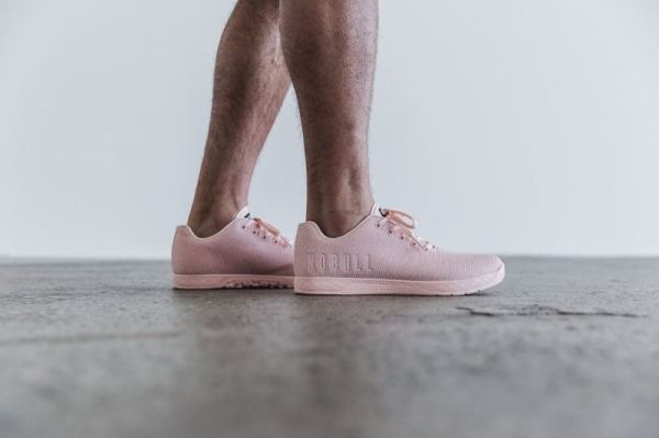 NOBULL MEN'S SHOES BLUSH HEATHER TRAINER
