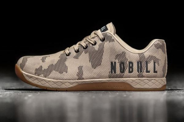 NOBULL MEN'S SHOES SAND CAMO TRAINER