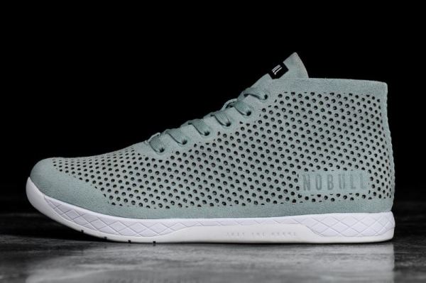 NOBULL MEN'S SHOES MINERAL SUEDE MID TRAINER