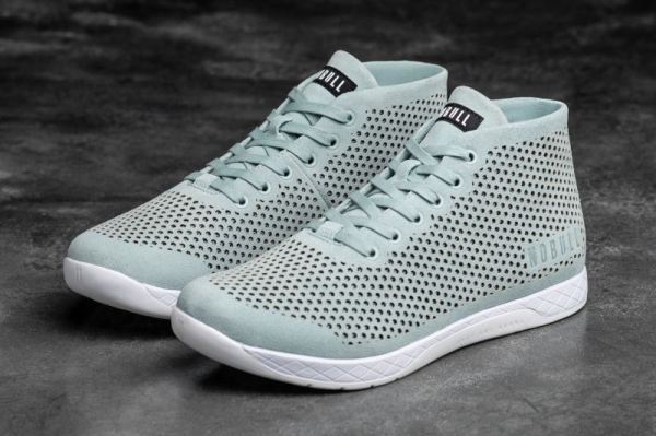 NOBULL MEN'S SHOES MINERAL SUEDE MID TRAINER