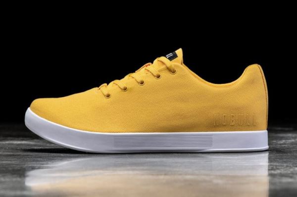 NOBULL MEN'S SHOES CANARY CANVAS TRAINER