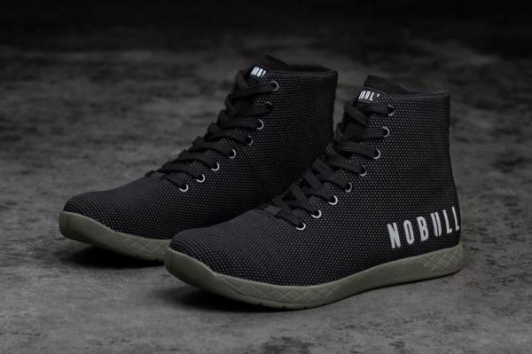 NOBULL MEN'S SHOES HIGH-TOP BLACK IVY TRAINER