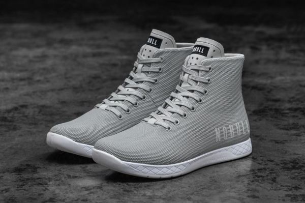 NOBULL MEN'S SHOES HIGH-TOP ARCTIC GREY TRAINER