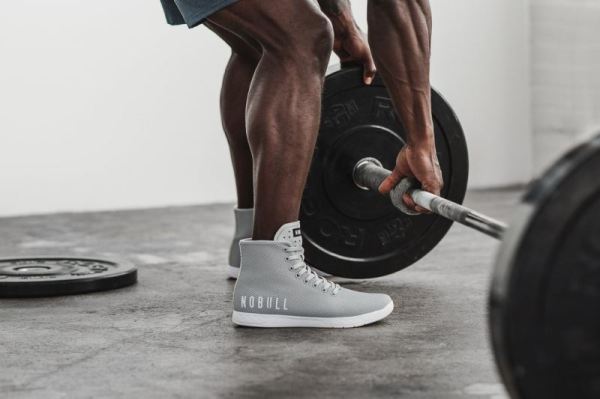 NOBULL MEN'S SHOES HIGH-TOP ARCTIC GREY TRAINER
