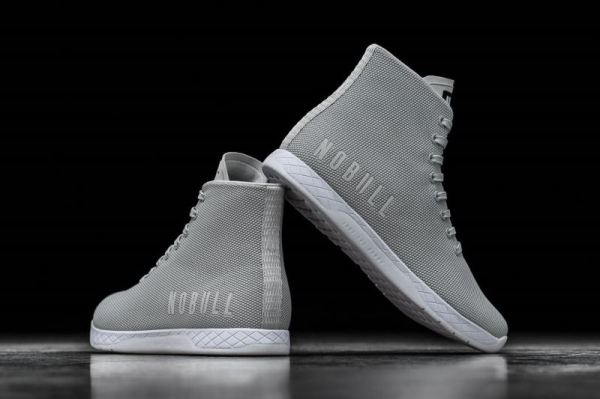 NOBULL MEN'S SHOES HIGH-TOP ARCTIC GREY TRAINER