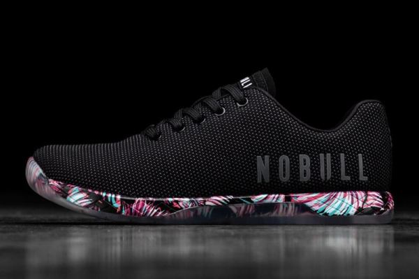 NOBULL MEN'S SHOES MIDNIGHT PALM TRAINER