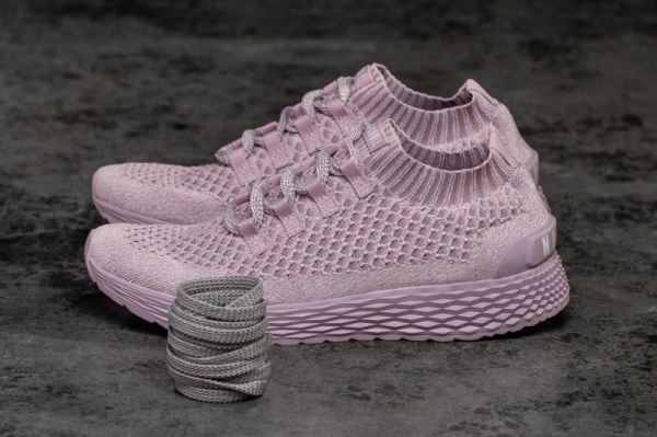 NOBULL MEN'S SHOES LILAC KNIT RUNNER