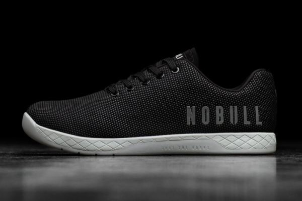 NOBULL MEN'S SHOES BLACK GREY TRAINER