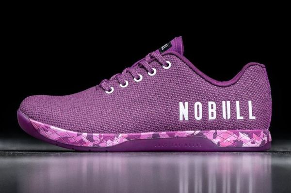 NOBULL MEN'S SHOES PURPLE HEATHER TRAINER