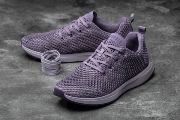 NOBULL MEN'S SHOES LAVENDER MESH RUNNER