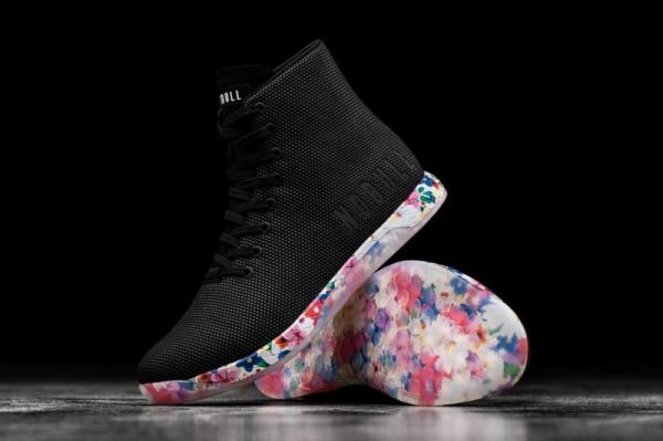 NOBULL MEN'S SHOES HIGH-TOP BLACK DAISY TRAINER