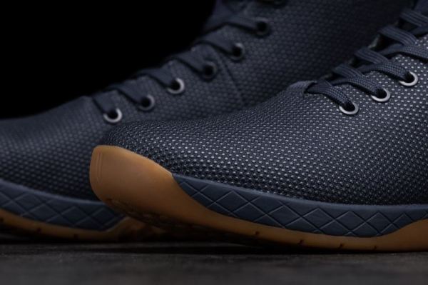 NOBULL WOMEN'S SHOES HIGH-TOP NAVY GUM TRAINER
