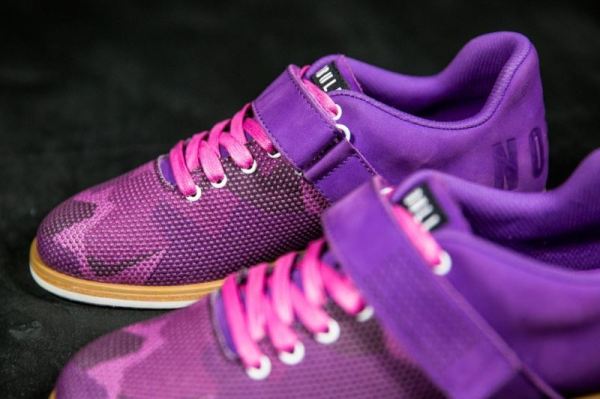 NOBULL WOMEN'S SHOES PURPLE CAMO LIFTER