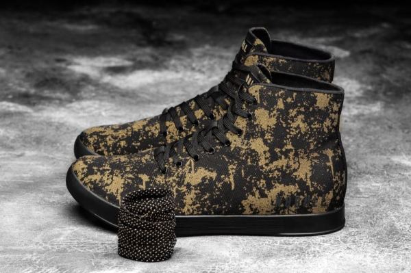 NOBULL MEN'S SHOES HIGH-TOP PRIDE CANVAS TRAINER