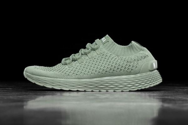 NOBULL MEN'S SHOES SEAFOAM REFLECTIVE KNIT RUNNER