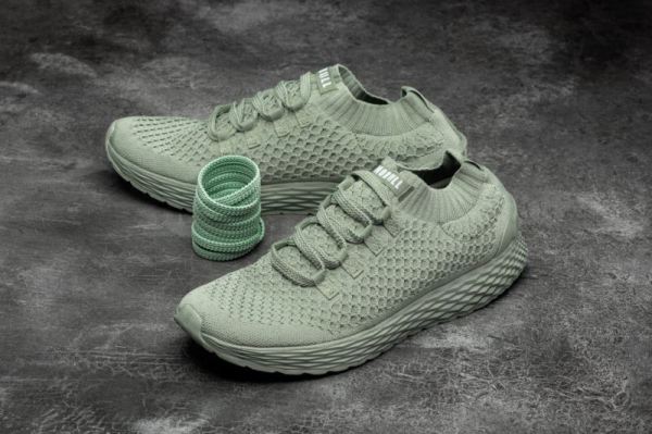 NOBULL MEN'S SHOES SEAFOAM REFLECTIVE KNIT RUNNER