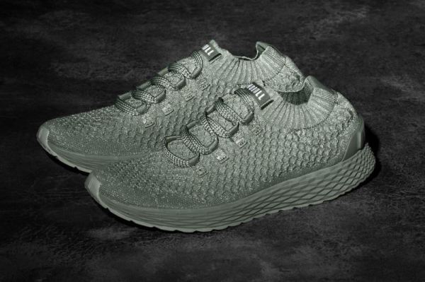 NOBULL MEN'S SHOES SEAFOAM REFLECTIVE KNIT RUNNER