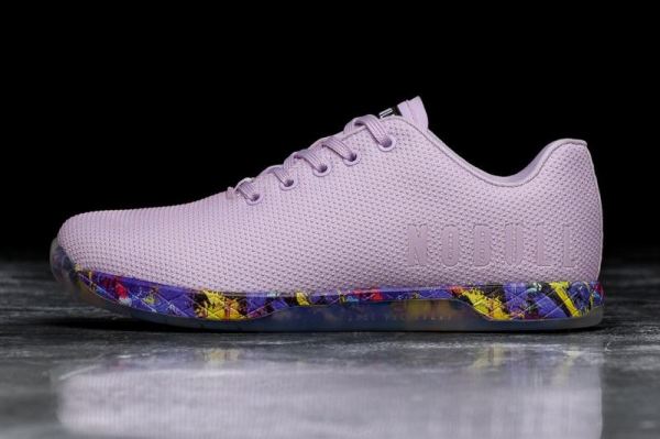 NOBULL MEN'S SHOES LAVENDER SPLATTER TRAINER